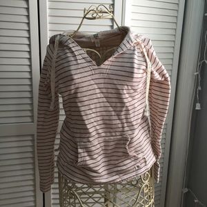 billabong striped sweatshirt